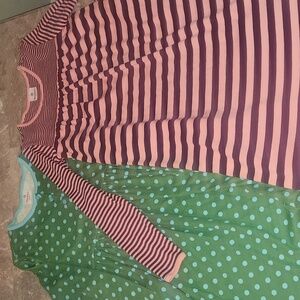 HANNA ANDERSSON 2 DRESS LOT SIZE 160